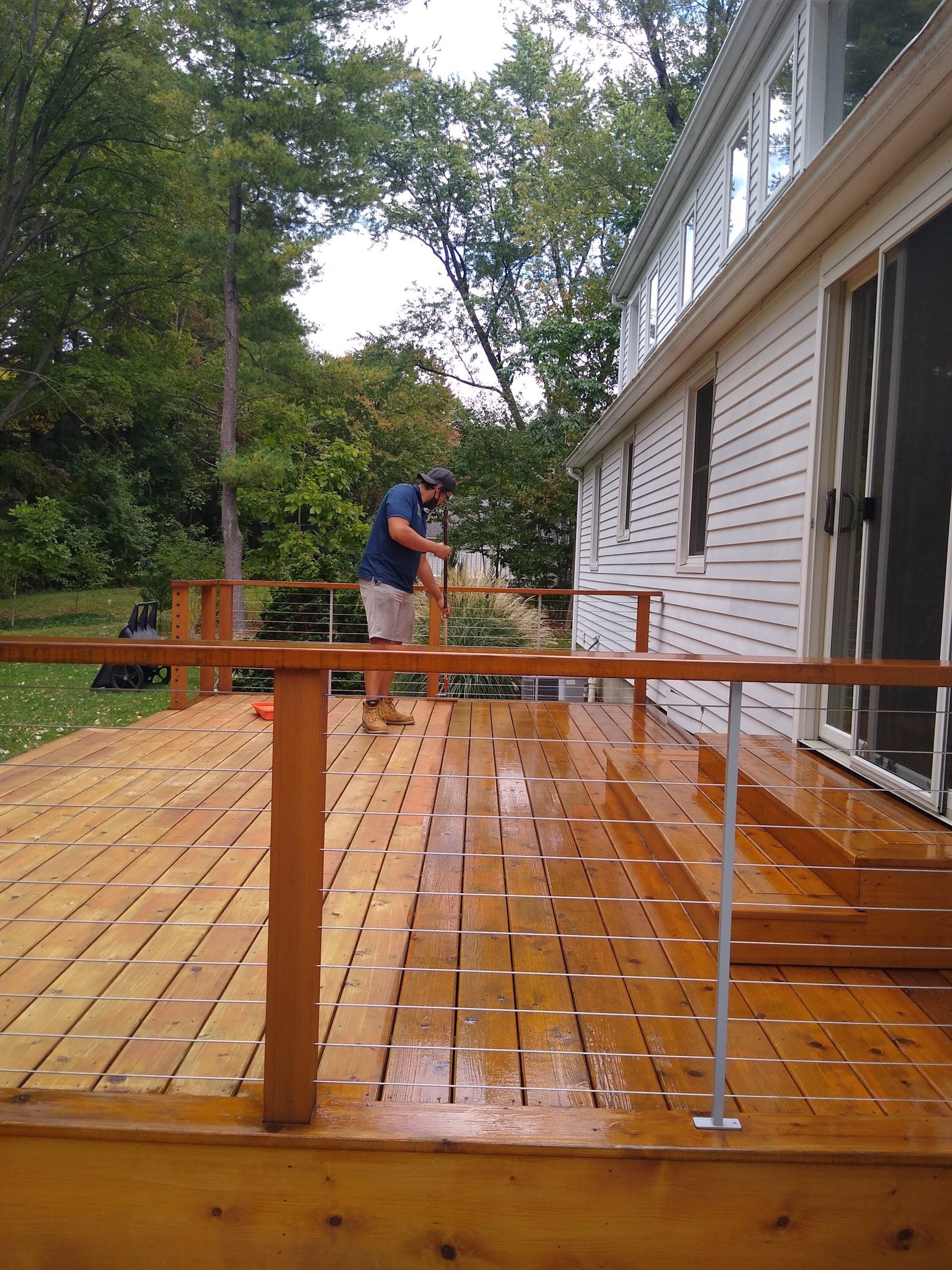 Clean Patio— Hadley, MA — Family Window Cleaning & Property Maintenance