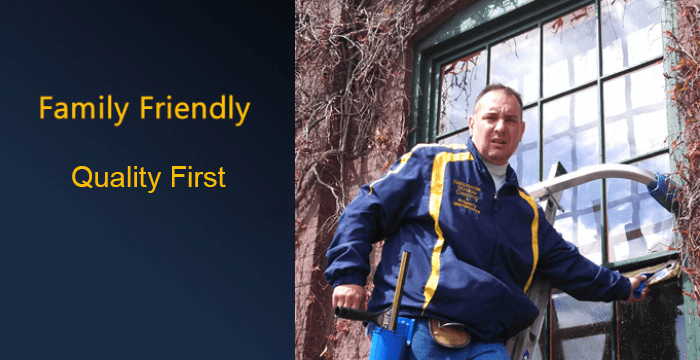 Owner With KV — Hadley, MA — Family Window Cleaning & Property Maintenance