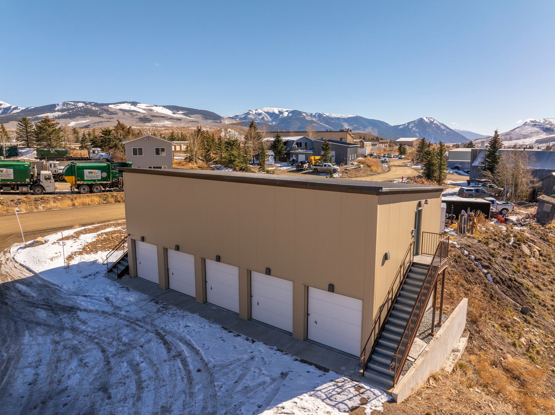 Slate River Storage facility with mountain view