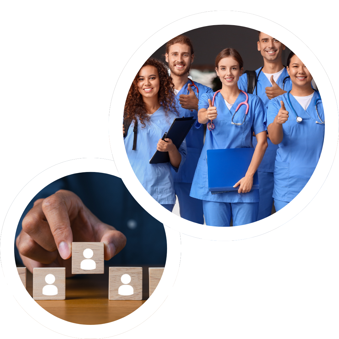 une femme tient la main d' une personne âgée assise dans un fauteuil roulant