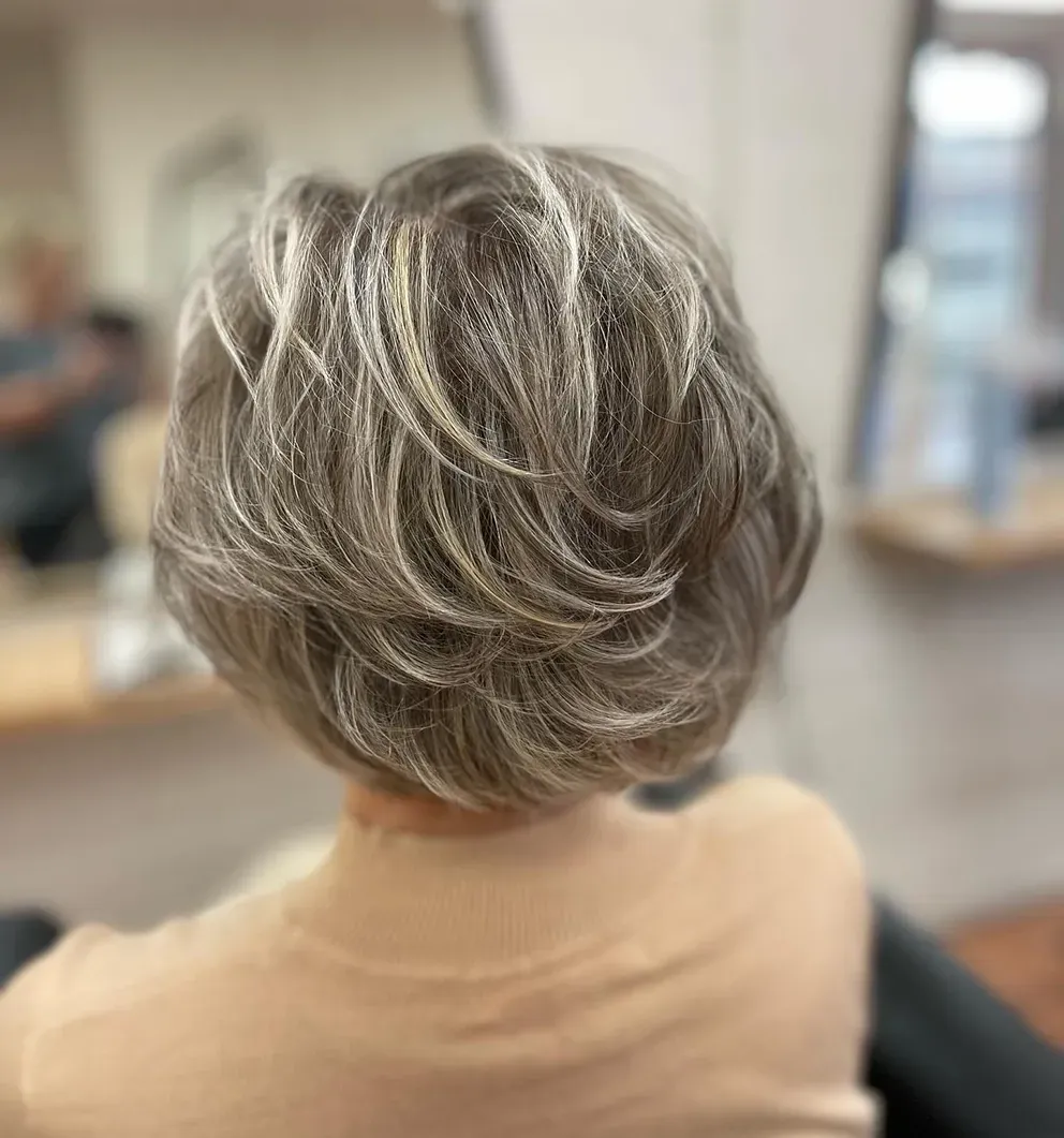 A Ladies Hair Style From Behind — Devyani Hair & Beauty in Unanderra, NSW