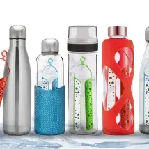 Several Filters in bottles