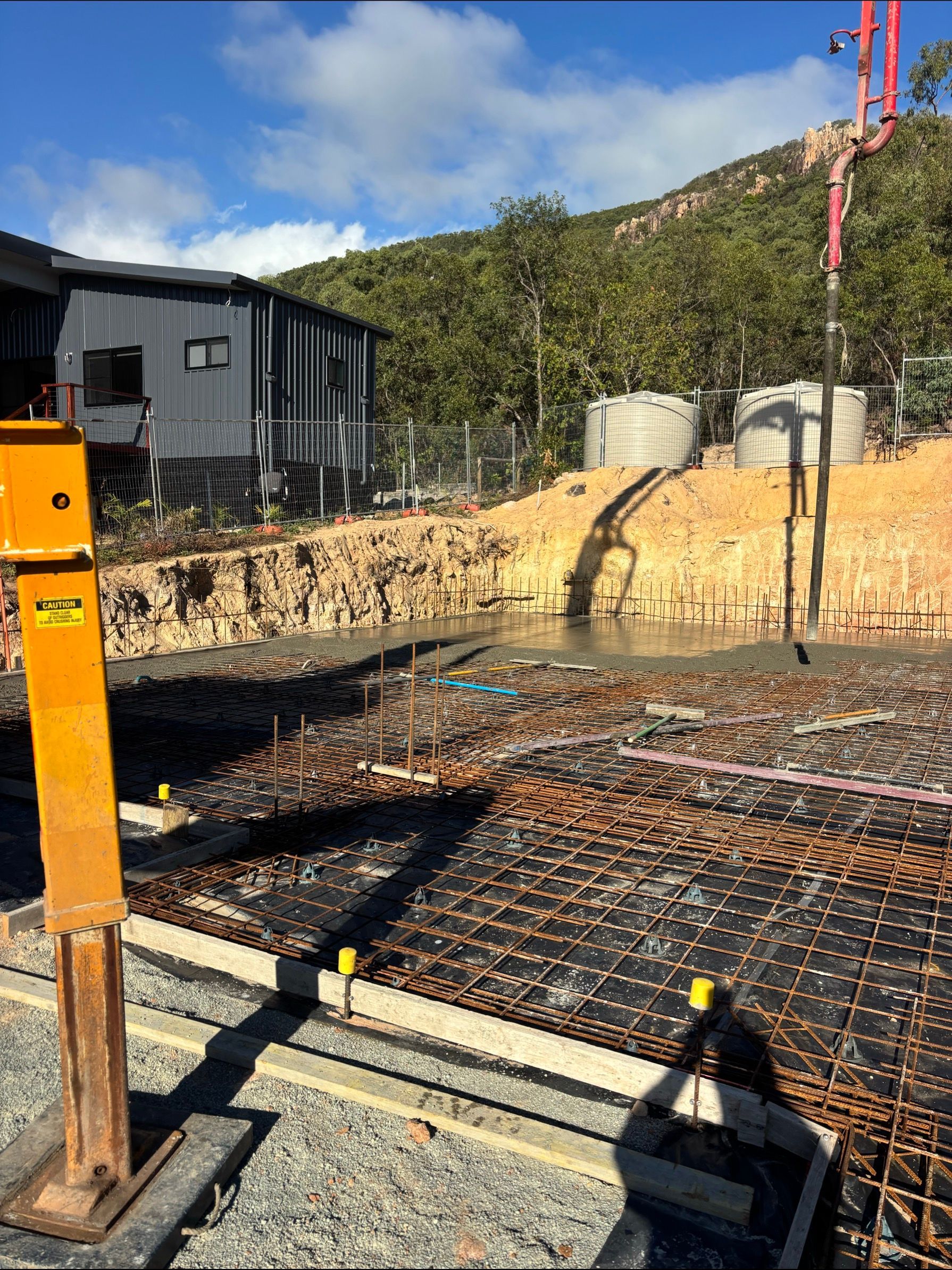 Formed And Poured Concrete Walls — Tuscany Concreting In Proserpine, QLD