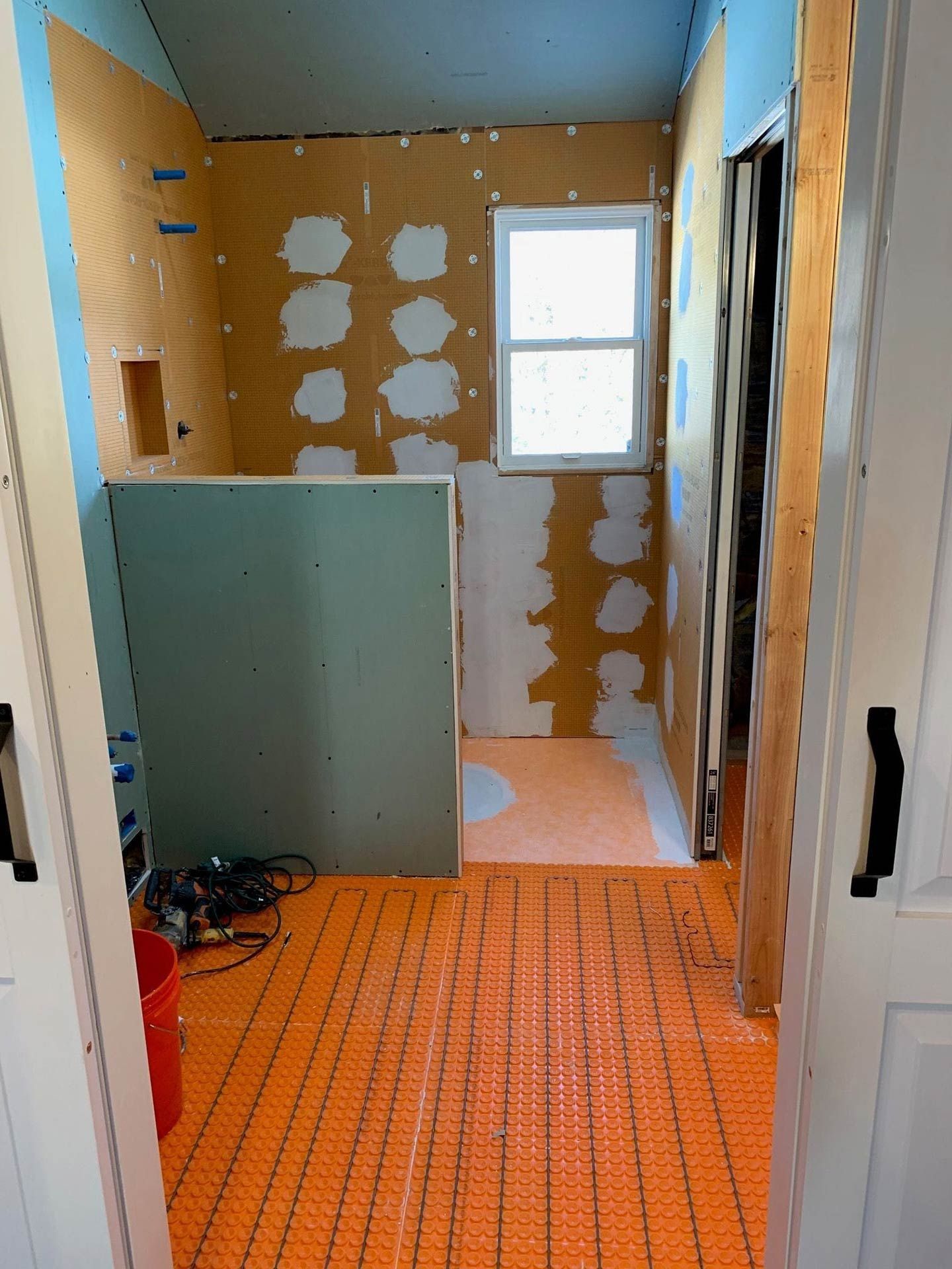 Bathroom under renovation