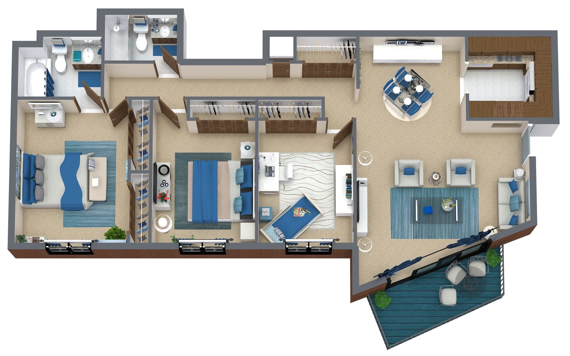 The Shore Club | Floor Plans