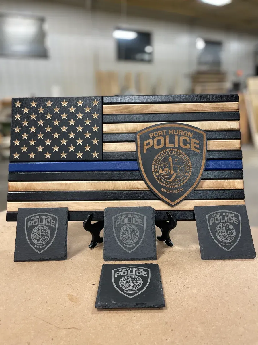 5pc Blue Line Hero Set