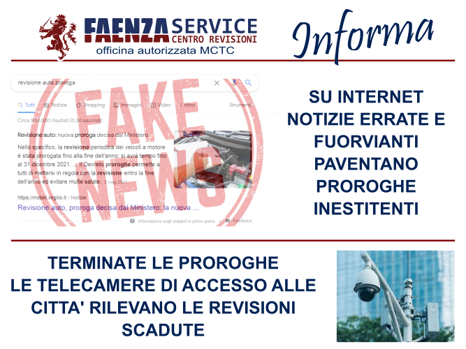 esterno del centro revisione