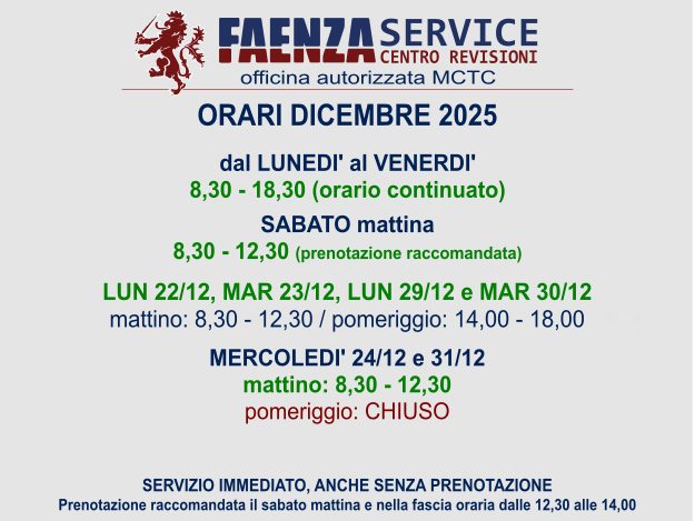 esterno del centro revisione