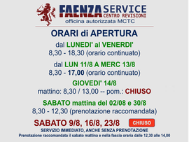 esterno del centro revisione