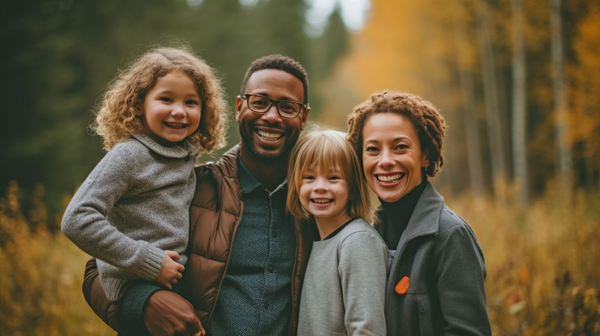 Woman and boy packing luggage together, smiling. Yellow top, white shirt, indoor setting.