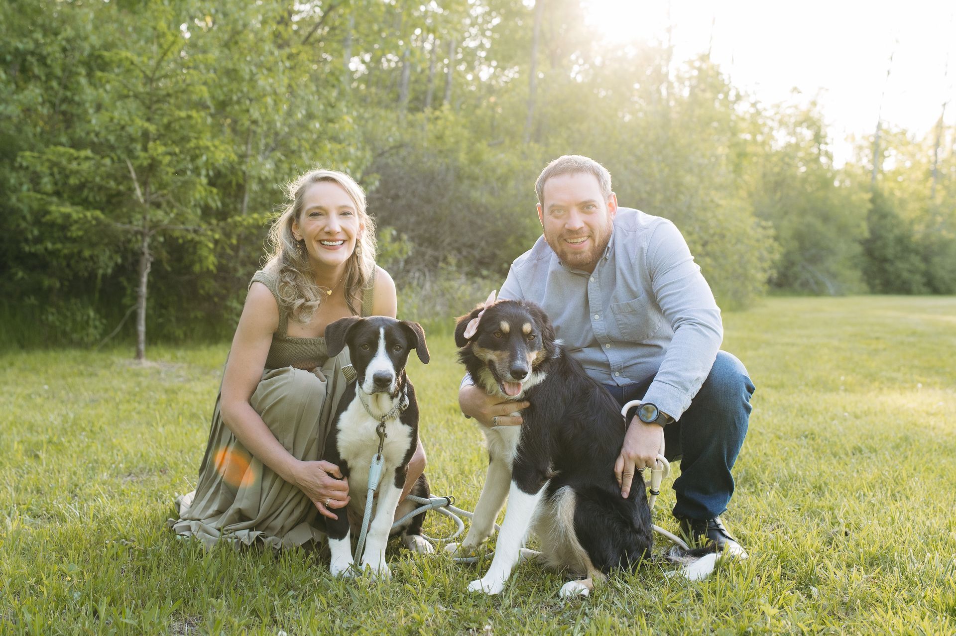 Family posing in front of Cinderella Castle at Disney World.