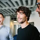 man smiling