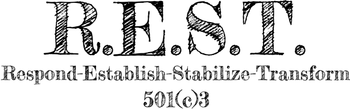 REST - Respond Establish Stabilize Transform logo