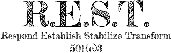 REST—Respond Establish Stabilize Transform logo
