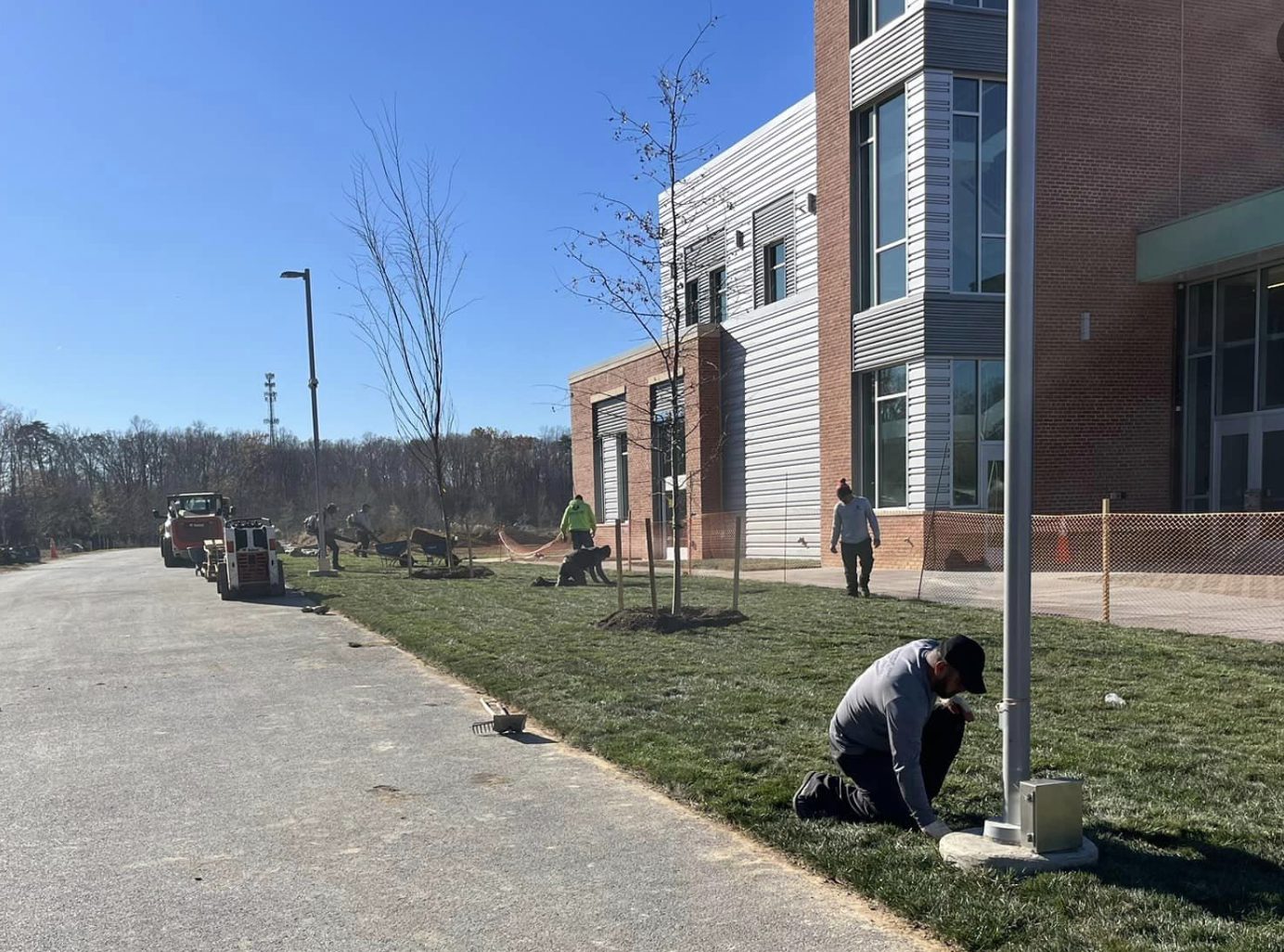 Seeding commercial property