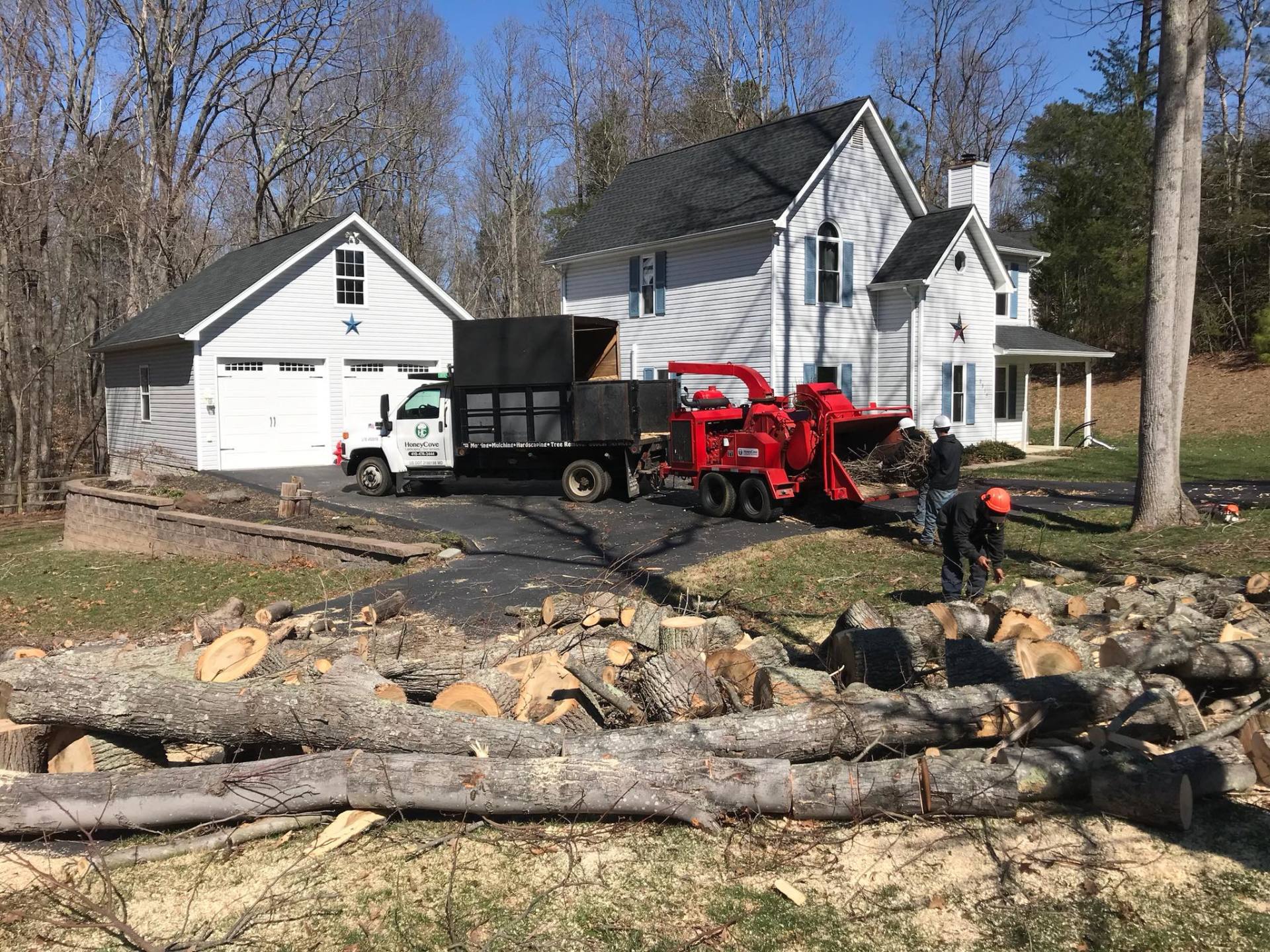 Tree removal Prince Frederick MD home