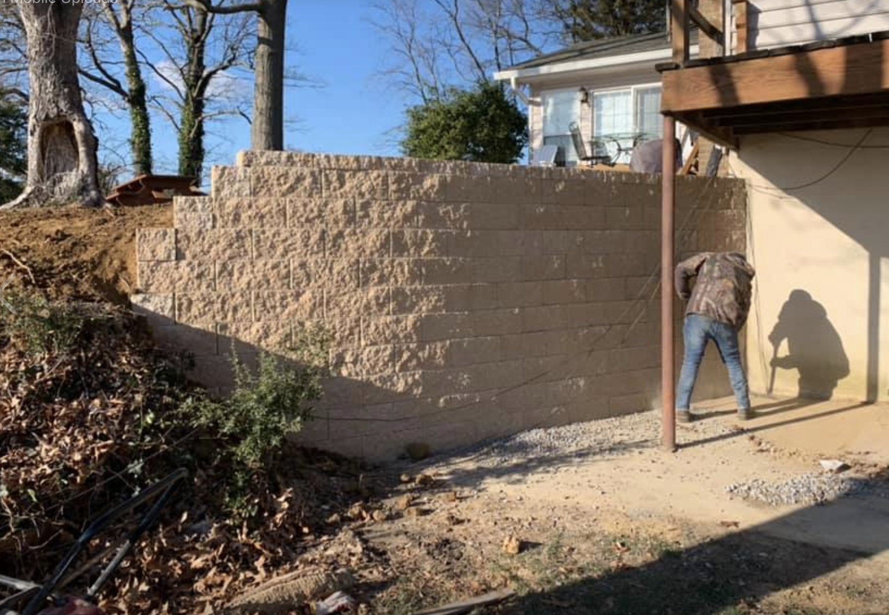 block wall installation maryland