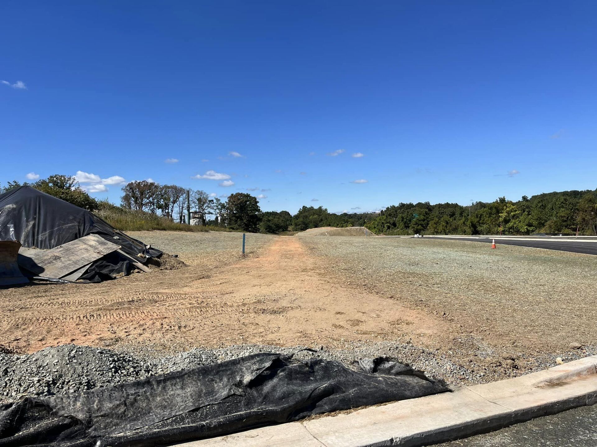 hydroseed building site