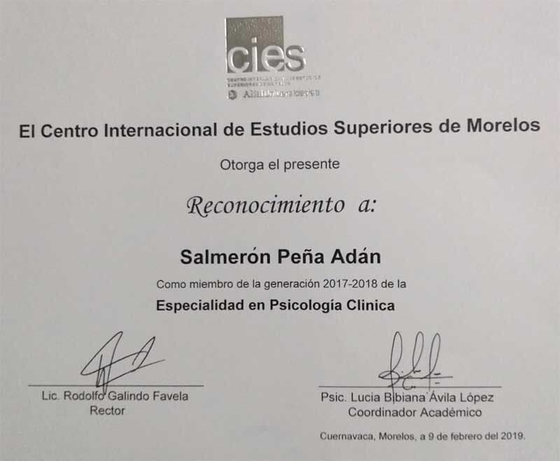 PSICÓLOGO ADAN SALMERÓN P