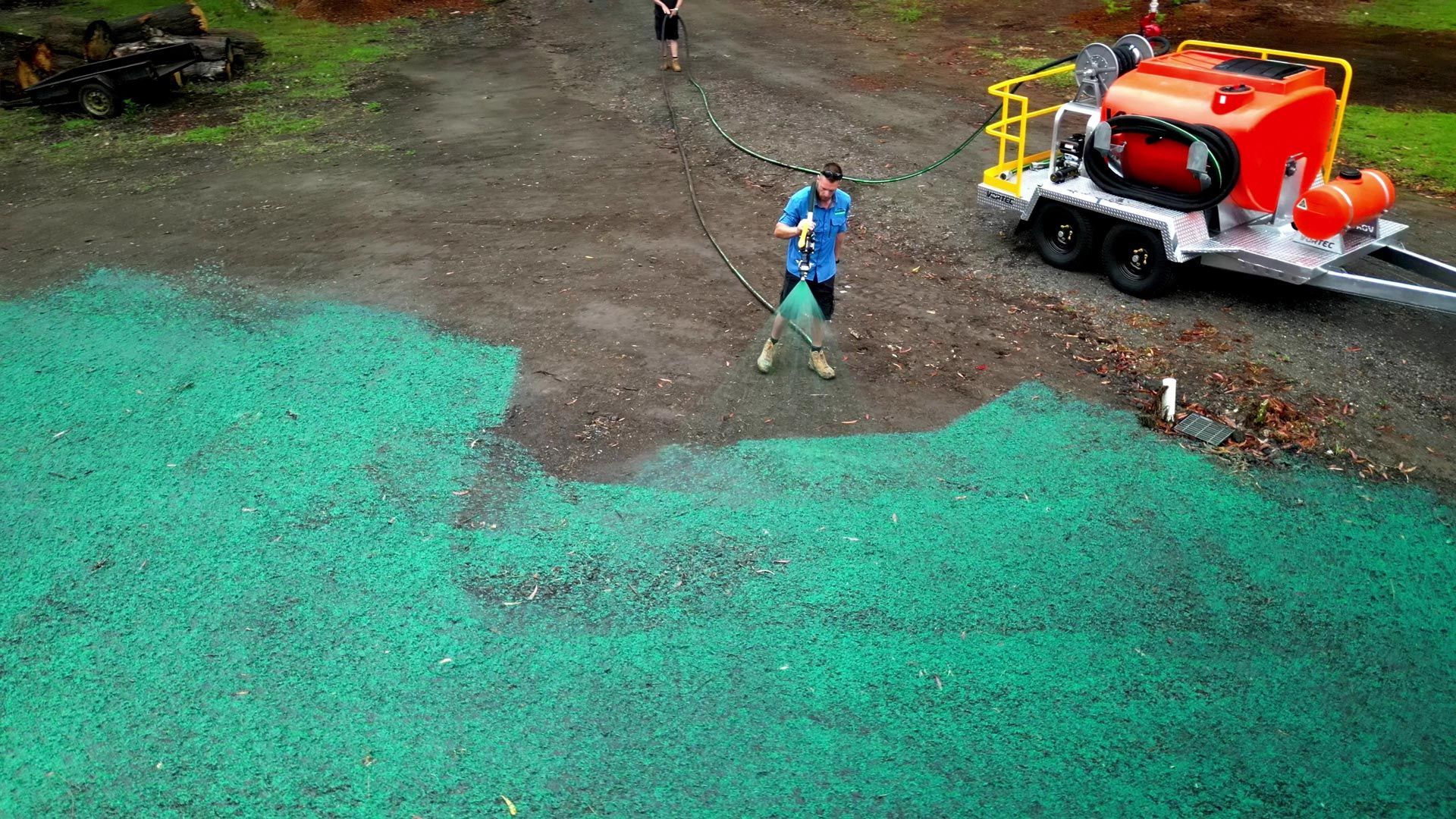 Hydroseeding