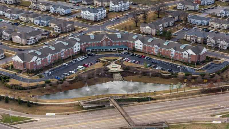 Cars and Wide Area of a Property — Germantown, TN — Patton Taylor Enterprises