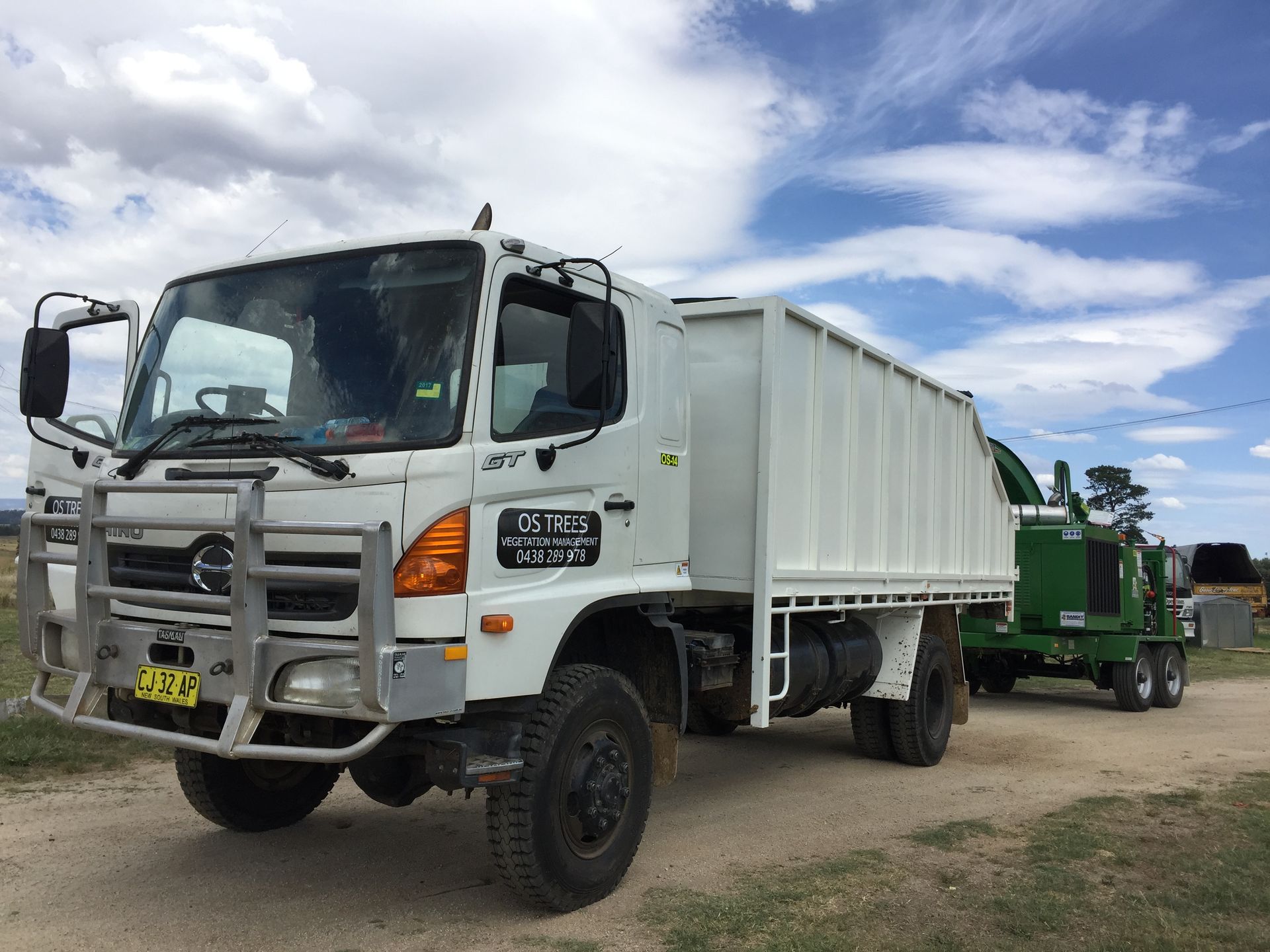 White Truck — Central West NSW — OS Trees