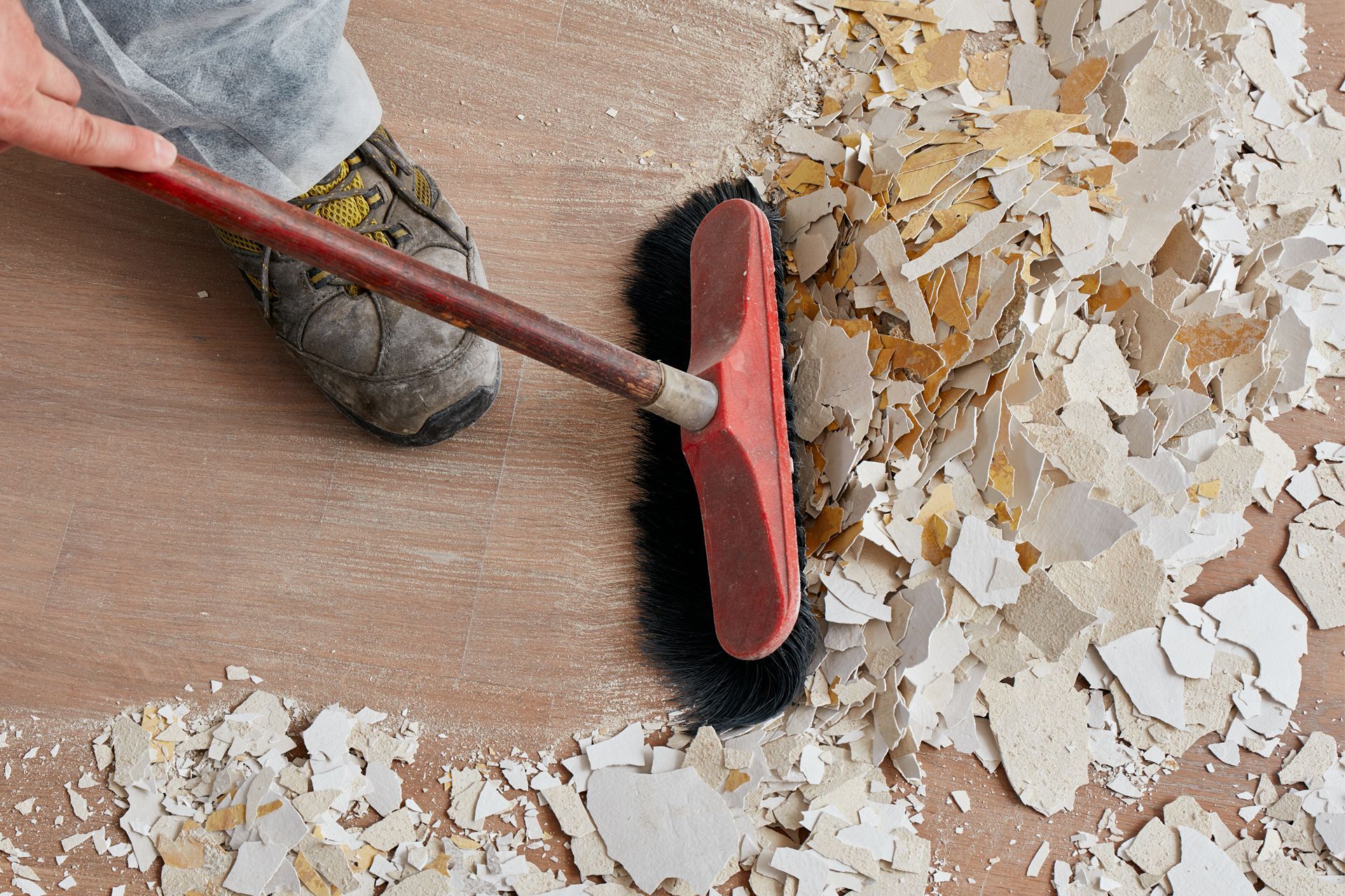 Cleaning Construction Debris