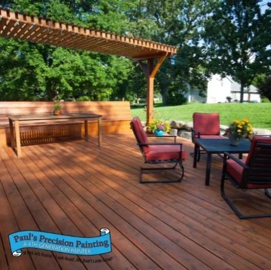 Deck and Outdoor Furniture Staining and Sealing in Boise Idaho - Paul's Precision Painting