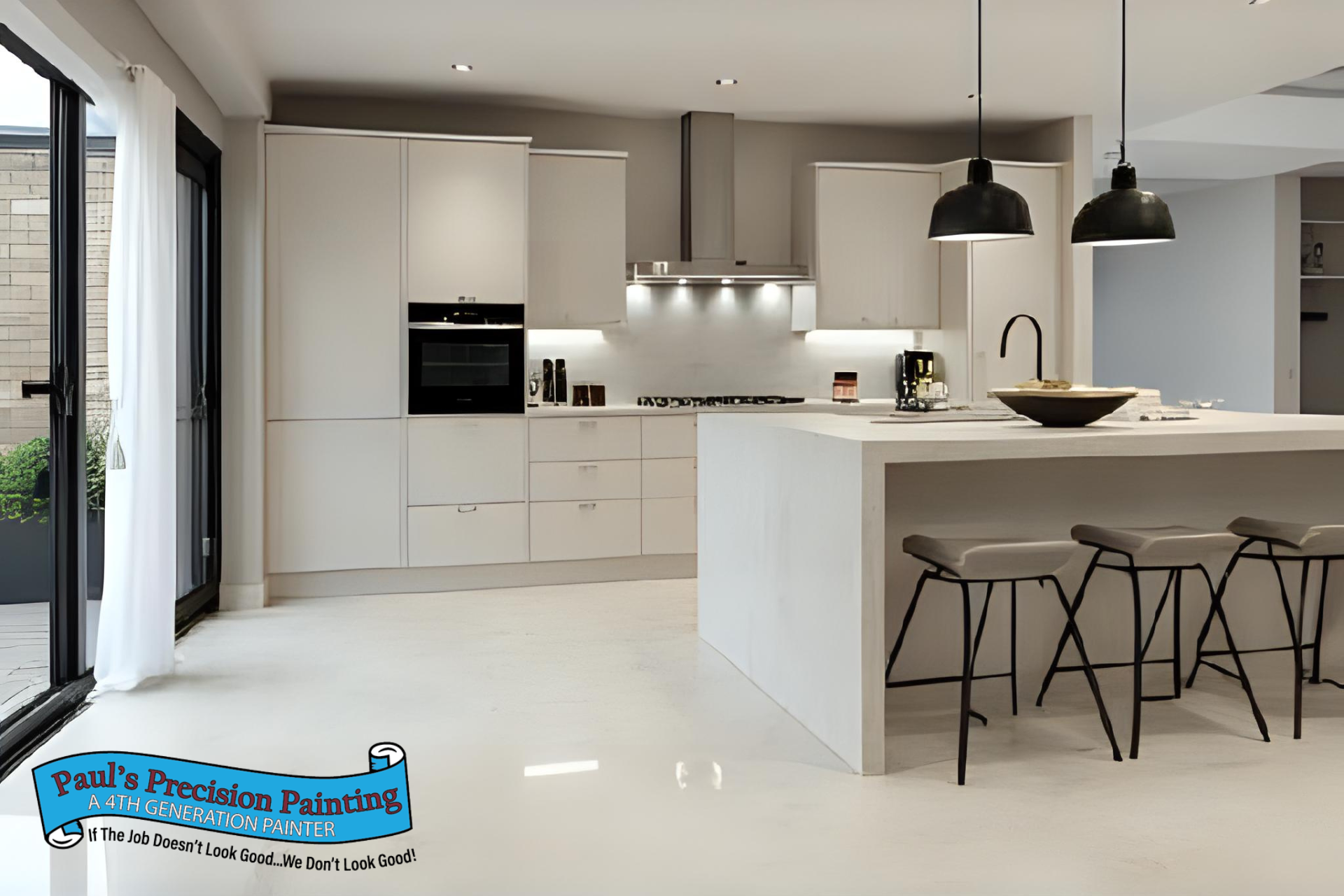 Epoxy Floor Installation in Boise, Idaho - Paul's Precision Painting