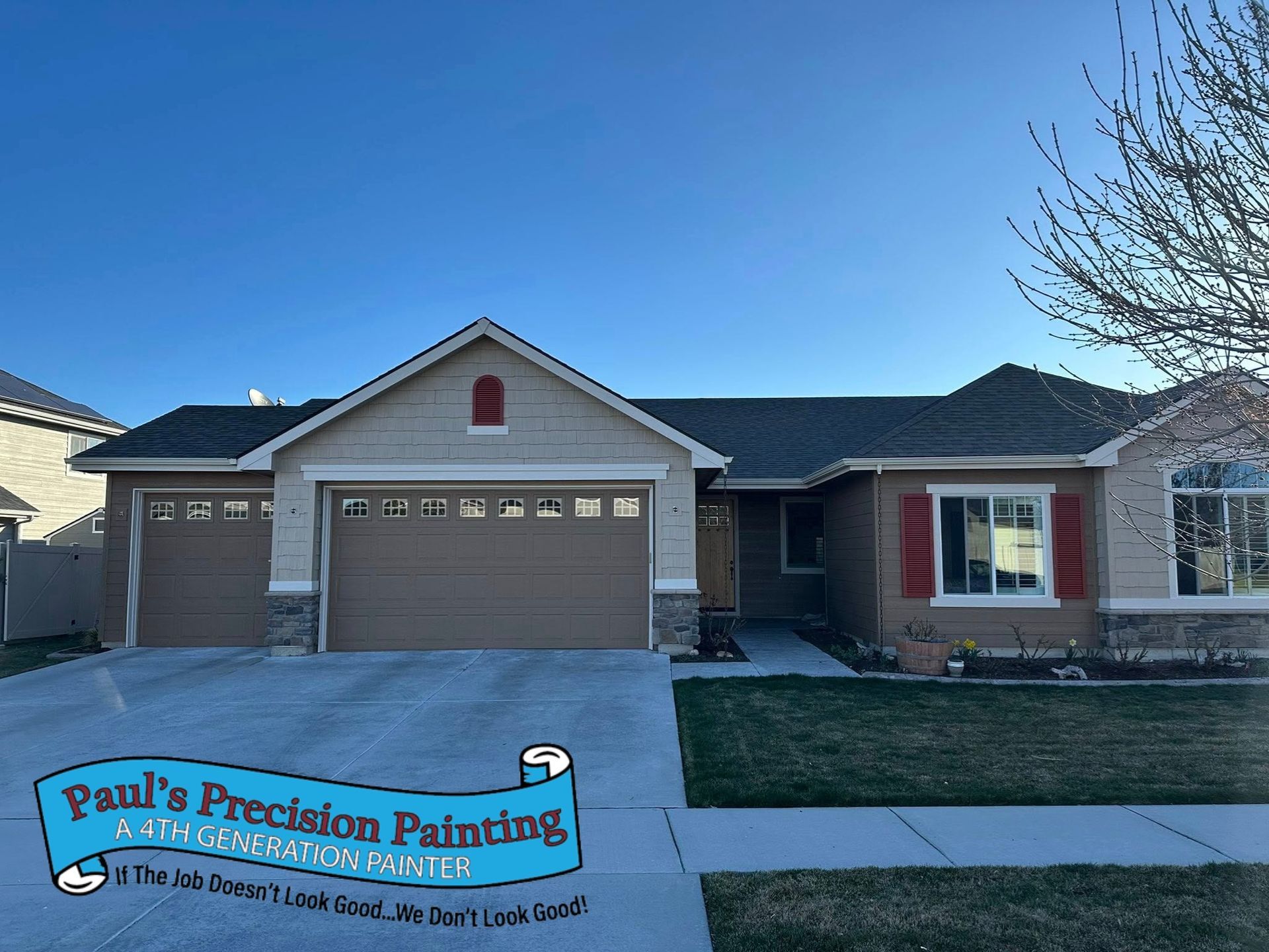 The best time to paint your homes exterior in Boise ID
