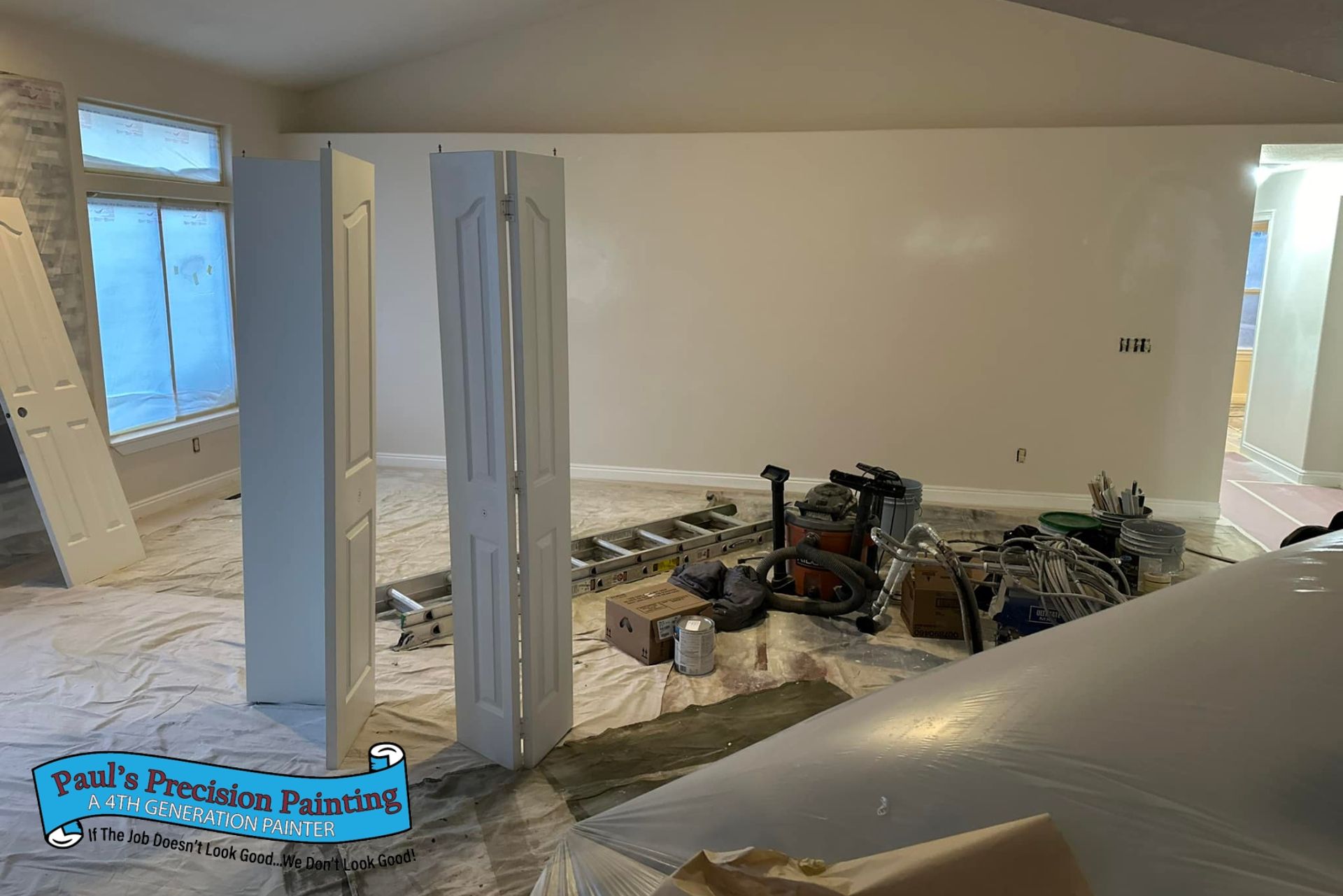 Interior Painting Prep - Paul's Precision Painting