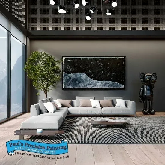 Metallic Interior Paint Finish in Boise Idaho