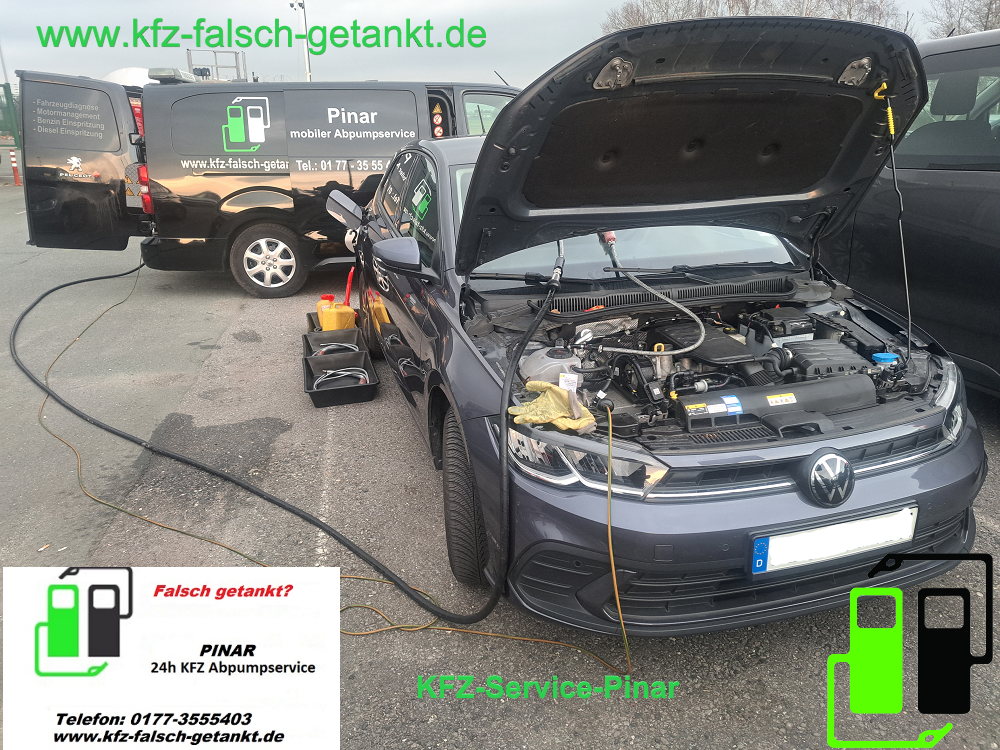 Benzin statt Diesel getankt - mögliche Schäden