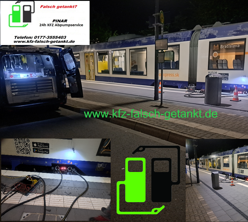 Benzin Diesel abpumpen