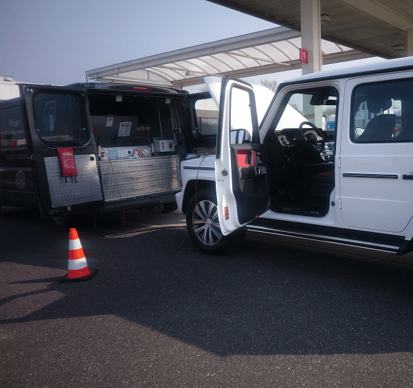 falsch getankt - Benzin statt Diesel