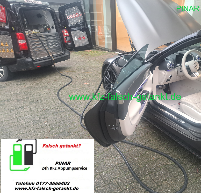 falsch getankt - Tank abpumpen