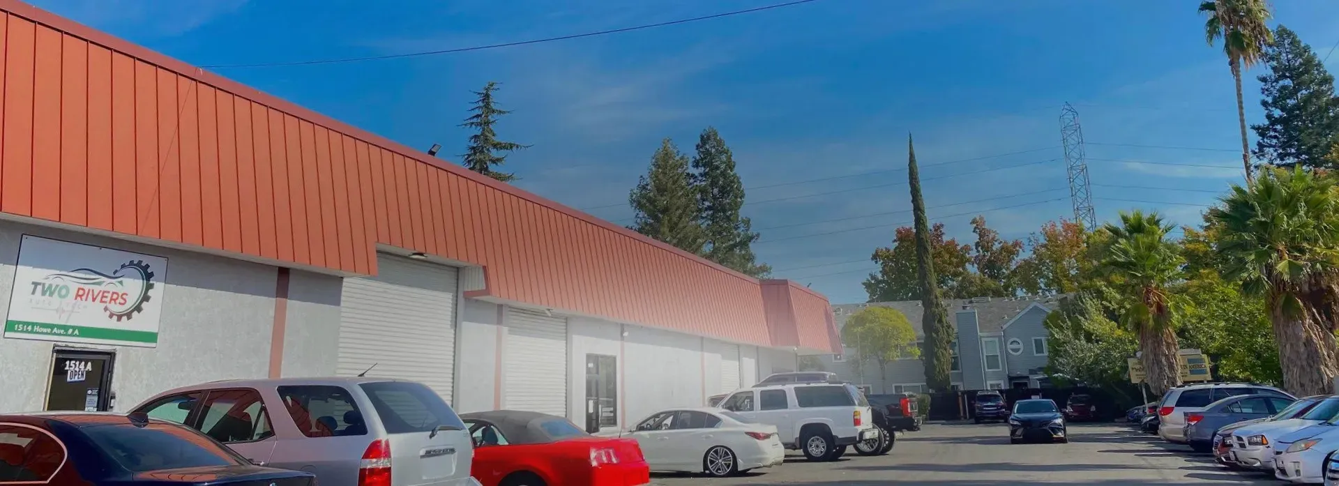 Outside of our shop in Sacramento, CA | Two Rivers Auto Tech