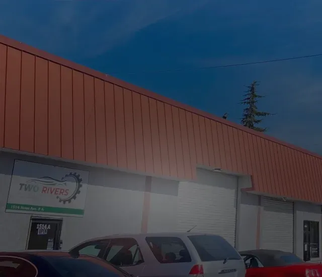 Outside of our shop in Sacramento, CA | Two Rivers Auto Tech