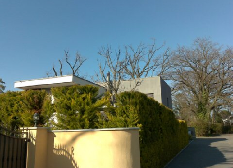 Construction Town House, trois volumes, plafonds cathédrales, Inspiration le Corbusier, Vésenaz