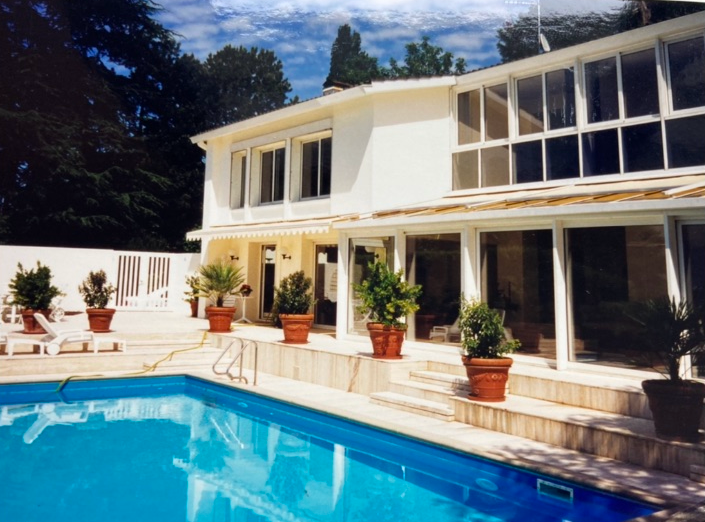 Transformation d'une villa contemporaine, Quai de Cologny