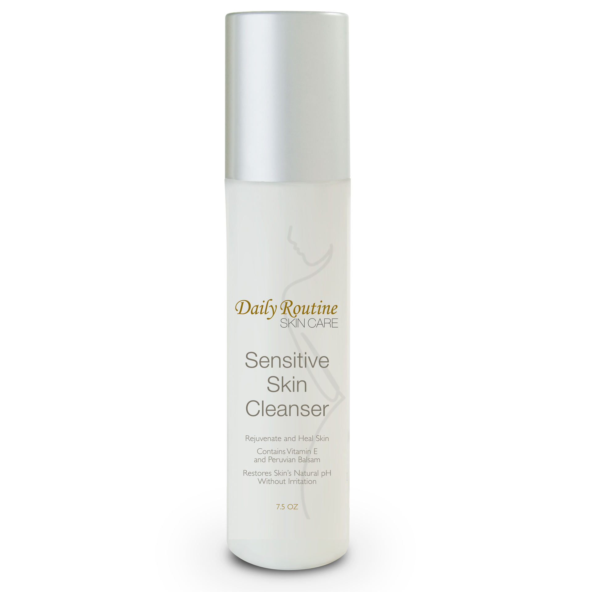 bottle of Sensitive Skin Cleanser by Daily Routine Skin Care