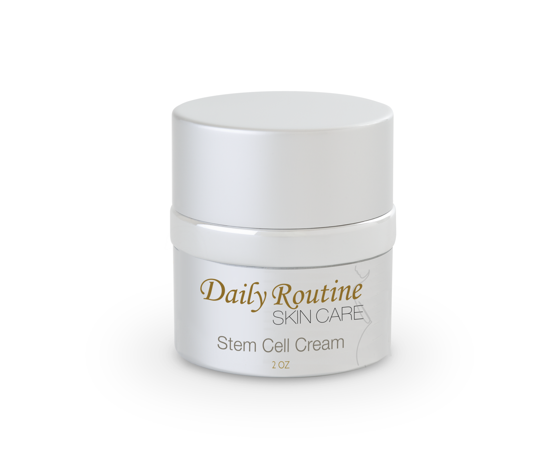 jar of stem cell cream by Daily Routine Skin Care