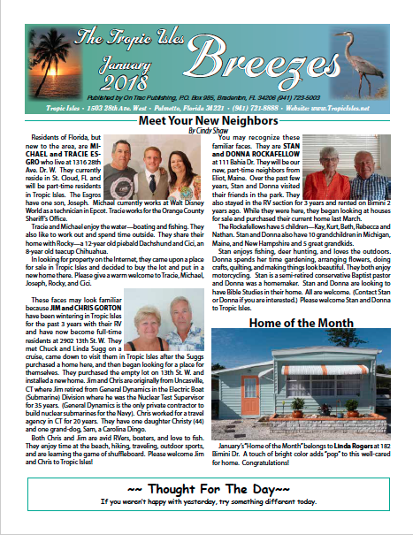 Breezes Newsletter Image