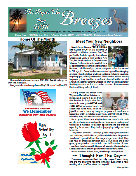 Breezes Newsletter Image