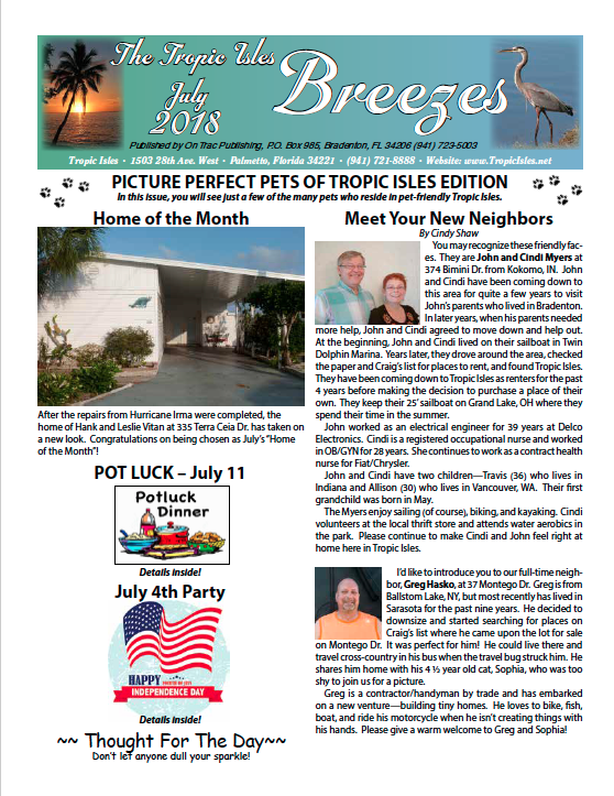 Breezes Newsletter Image