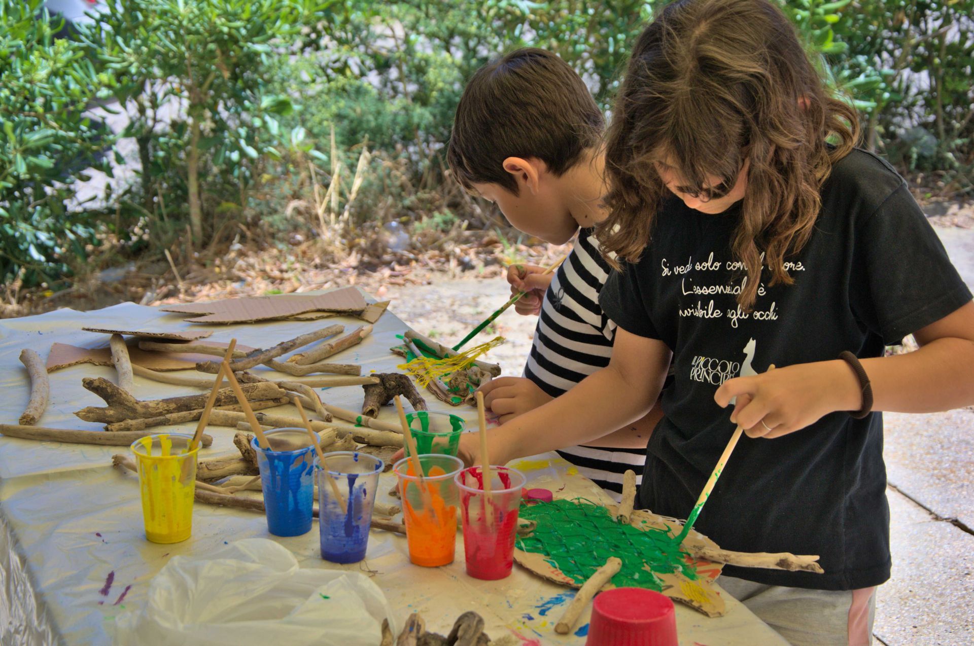 Laboratorio creativo sulla biodiversità marina per bambini