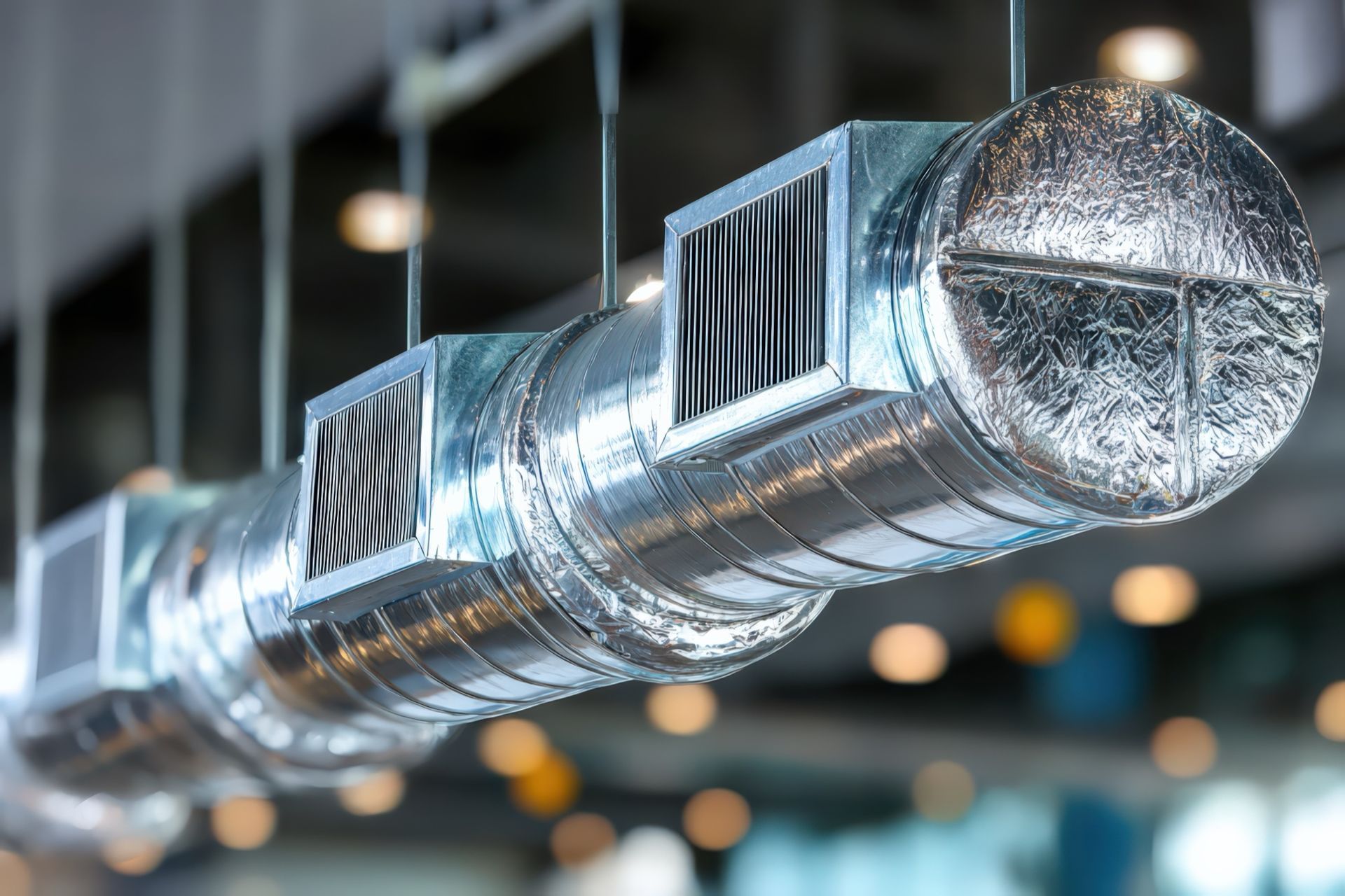 subfloor ventilation system crawlspace-timber joists duct