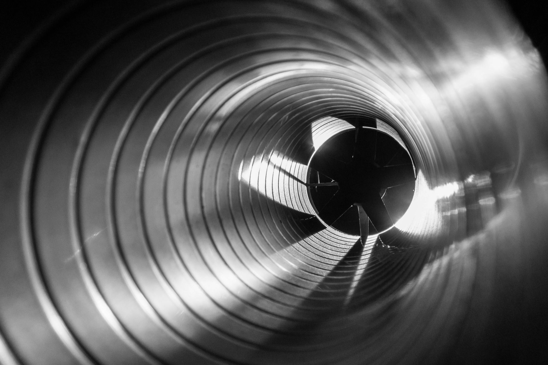 Subfloor ventilation system flexible ducting crawlspace