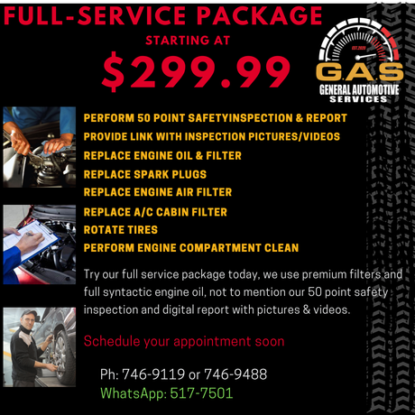 Coupon | General Automotive Services