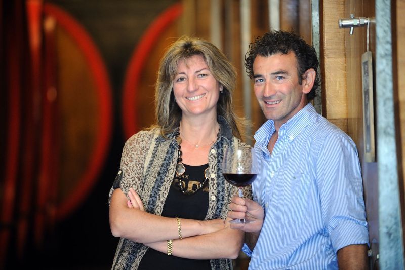 Cinzia and Massimo Travaglini